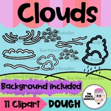 Types of Clouds Dough Clipart - Clip Art Tipos de Nubes