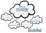 Types of Clouds Mobile | Weather Mystery Science 4 Types o