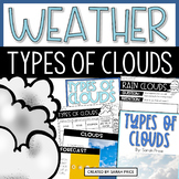 Types of Clouds Science Interactive Notebook and Experimen