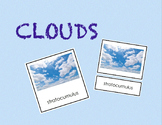 Types of Clouds • Three Part Cards • Digital Montessori