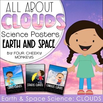 Preview of Types of Clouds / posters and charts (weather posters)