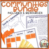 Types of Communities Bundle | Supplemental Communities Activities