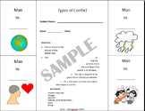 Types of Conflict Foldable