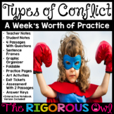 Types of Conflict Lesson, Practice & Assessment