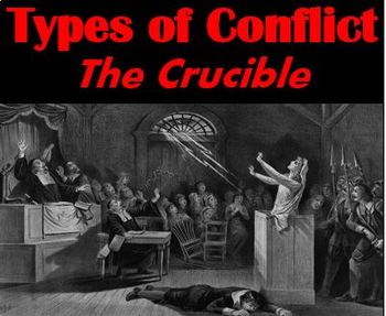 Preview of Types of Conflict: The Crucible - Team Assignment