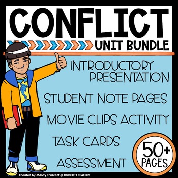 Preview of Types of Conflict Unit BUNDLE