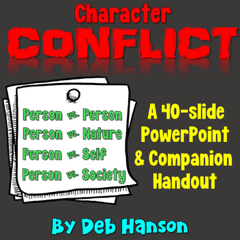 Preview of Types of Character Conflict: A PowerPoint Lesson with Practice Passages