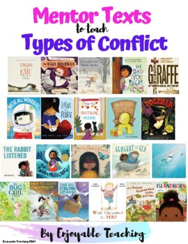Preview of Types of Conflict in Literature (Mentor Texts)