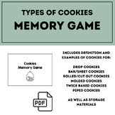 Types of Cookies Memory