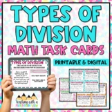 Types of Division Task Cards