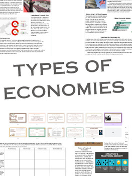 Preview of Types of Economies