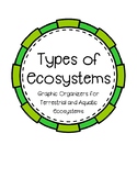 Types of Ecosystems Graphic Organizer: Terrestrial and Aquatic