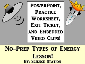 Preview of Types of Energy