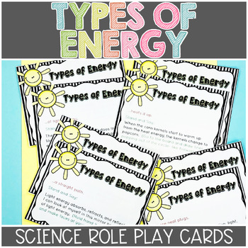 Preview of Types of Energy Causation Cards