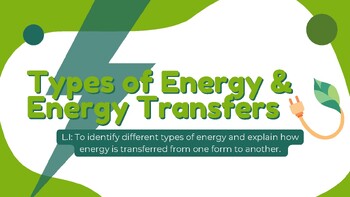 Preview of Types of Energy & Energy Transfers