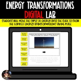 Types of Energy | Energy Transformations Activity | Lab | Digital