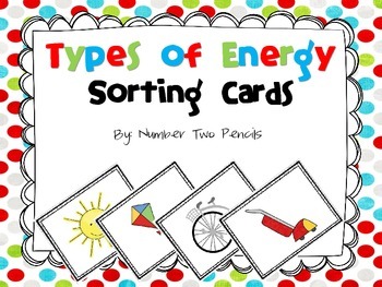 Preview of Types of Energy, Sorting Cards and Cooperative Games