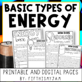 Types of Energy with Digital Interactive Slides