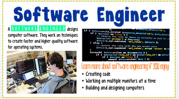 Preview of Types of Engineers STEM