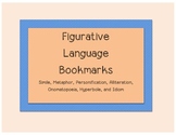 Types of Figurative Language Bookmark