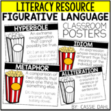 Types of Figurative Language Posters (Popcorn Themed)