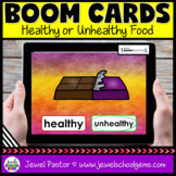 Types of Food Boom Cards™ | Unhealthy or Healthy Food Scie