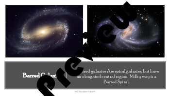 three types of galaxies diagram