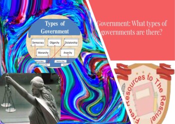 Preview of Types of Government Grade 6 Packet