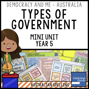 Preview of Types of Government |Year 5 HASS Australian Government Citizenship and Civics
