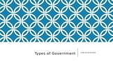 Types of Government PPT