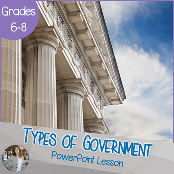 Types of Government PowerPoint by Leslie Auman TPT