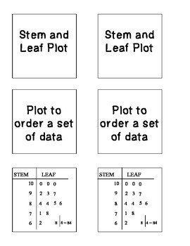 Preview of Types of Graphs Foldable-FREEBIE