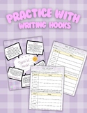 Types of Hooks Anchor Chart and Practice Prompts