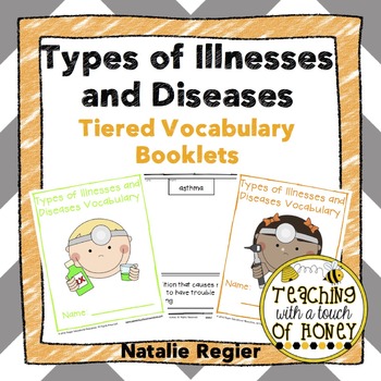 Illness Vocabulary Activities Types Of Diseases And Illnesses Tpt