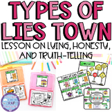 Types of Lies Town - Lesson on Honesty and Lying and Truth