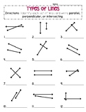 Types of Lines