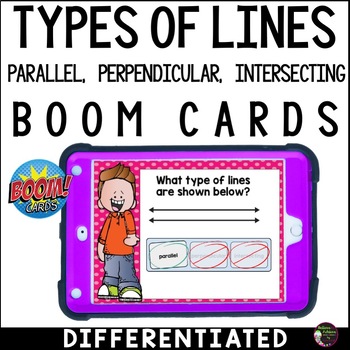 Preview of Types of  Lines  BOOM™ Cards