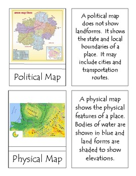 Preview of Types of Maps