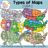 Types of Maps - USA