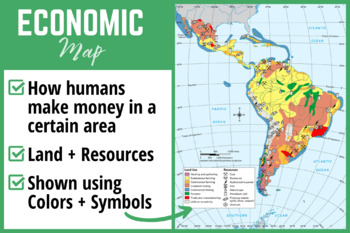 Preview of Types of Maps (Economic Map)