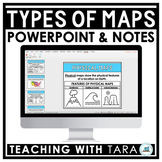 Types of Maps | Map Skills | Editable PowerPoint Slides and Notes