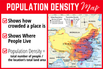 Preview of Types of Maps (Population Density Map)