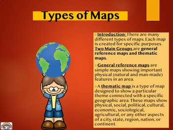 Different Types Of Maps Ppt Types Of Maps Animated Powerpoint By Victoria C | Tpt