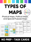 Types of Maps Task Cards