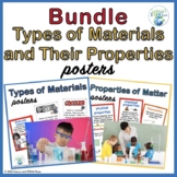 Types of Materials and Properties of Matter Posters BUNDLE