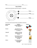 Types of Matter Worksheet - 3 levels