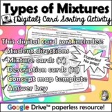 Types of Mixtures {Digital Card Sort}