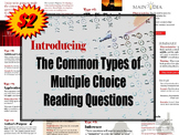 Introducing Types of Multiple Choice Reading Questions (& 