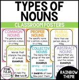 Types of Nouns Posters - Classroom Decor