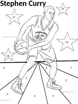 Types of Numbers NBA Coloring Sheet by Richmond Learning | TpT